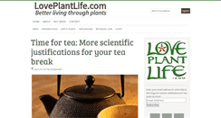 Desktop Screenshot of loveplantlife.com